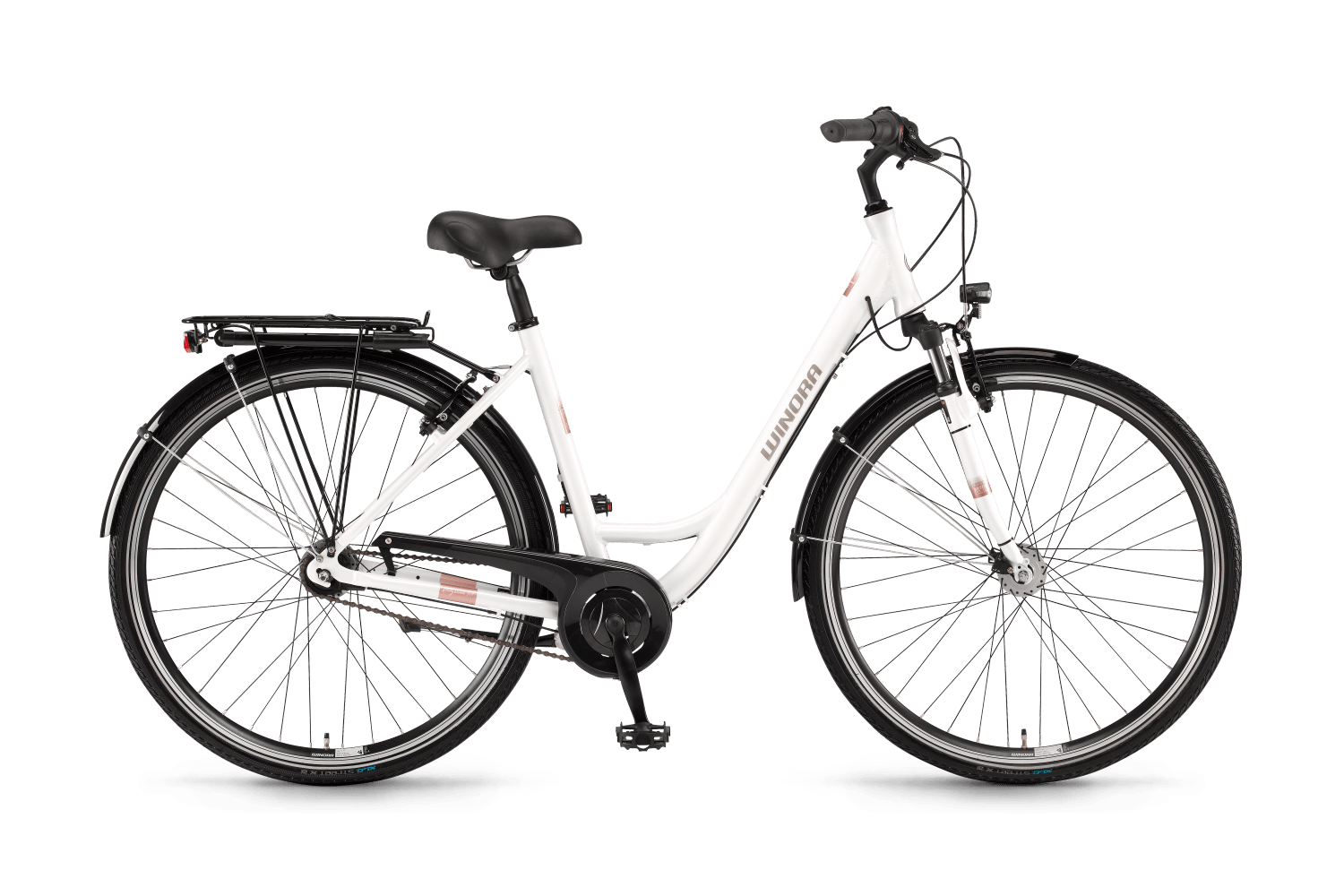 Fahrrad Comfort Winora Hollywood N7 - 28 / Weiß